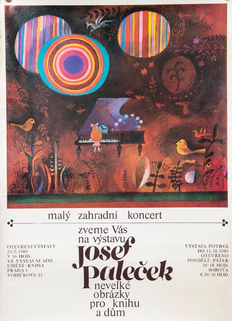 Poster PALEČEK Josef